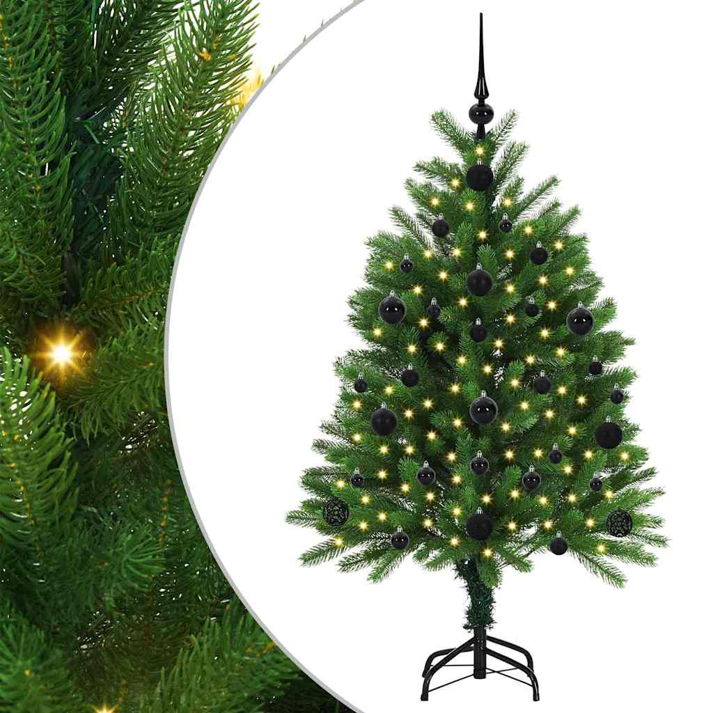 vidaXL Christmas Tree with 150 LEDs with Stand Green 120 cm PE 2
