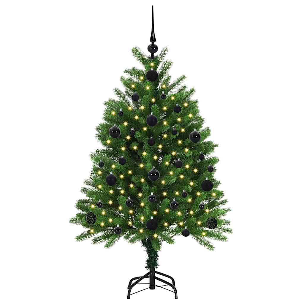 vidaXL Christmas Tree with 150 LEDs with Stand Green 120 cm PE 3