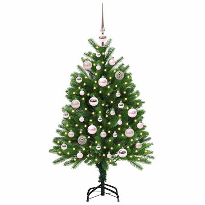 vidaXL Christmas Tree with 150 LEDs with Stand Green 120 cm PE 3
