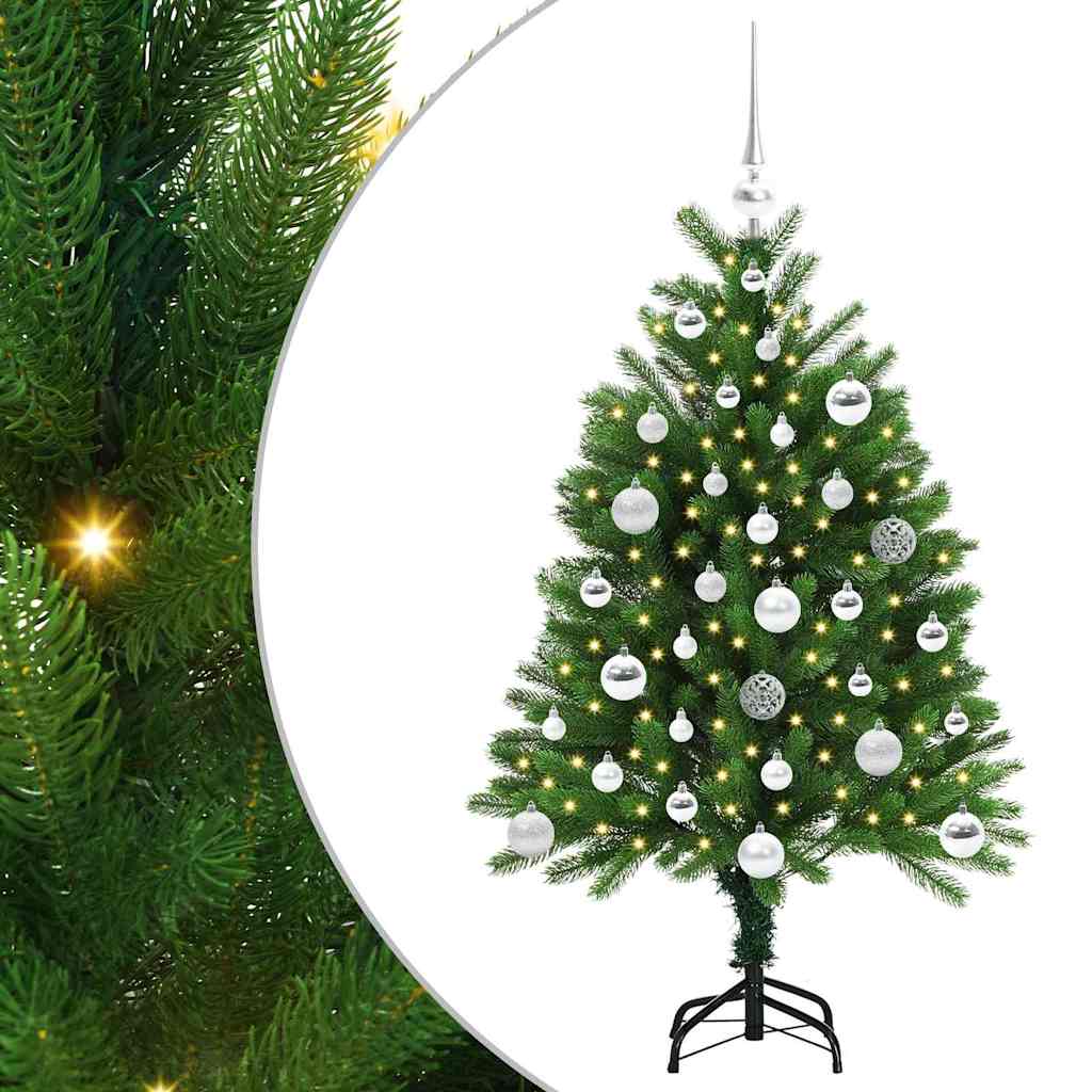 vidaXL Christmas Tree with 150 LEDs with Stand Green 120 cm PE 2