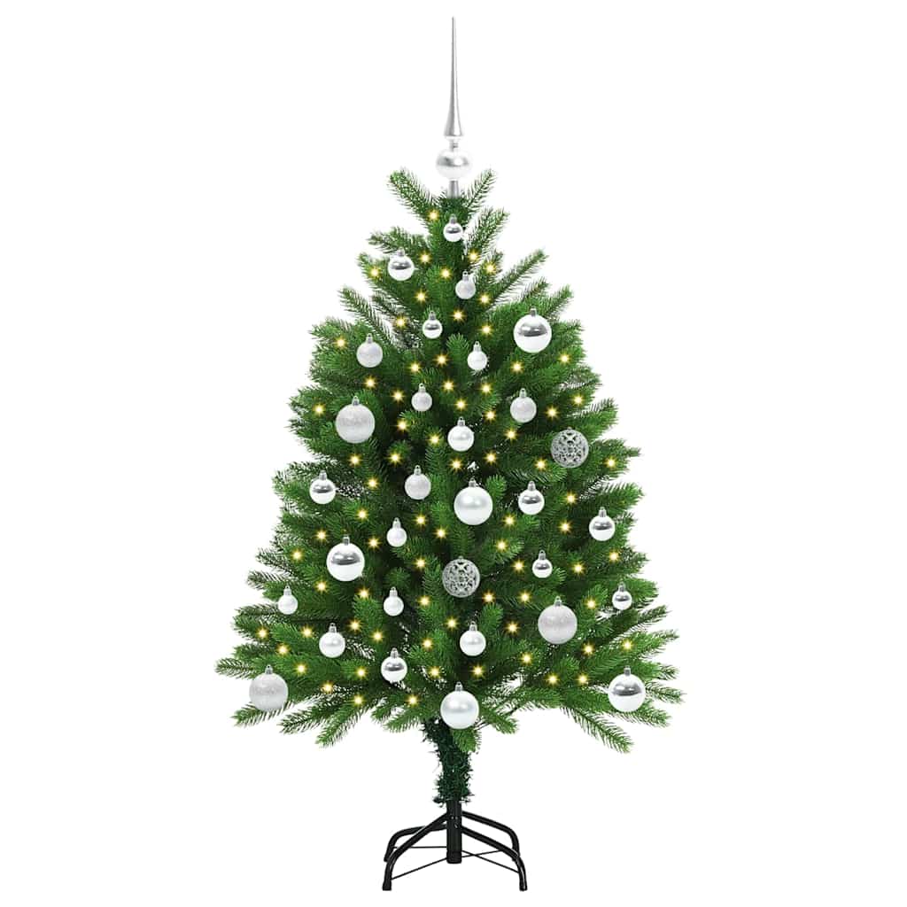 vidaXL Christmas Tree with 150 LEDs with Stand Green 120 cm PE 3