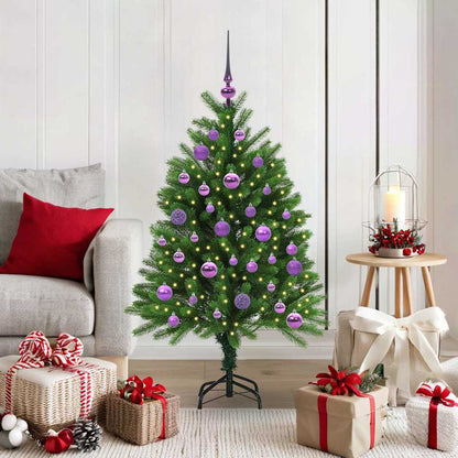 vidaXL Christmas Tree with 150 LEDs with Stand Green 120 cm PE 1