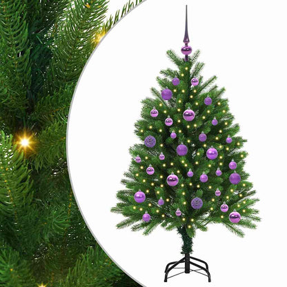 vidaXL Christmas Tree with 150 LEDs with Stand Green 120 cm PE 2