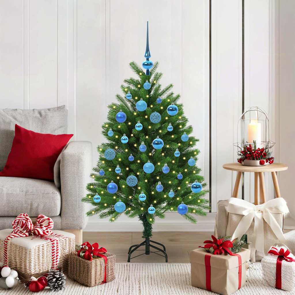 vidaXL Christmas Tree with 150 LEDs with Stand Green 120 cm PE 1