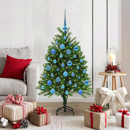 vidaXL Christmas Tree with 150 LEDs with Stand Green 120 cm PE 1