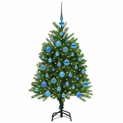 vidaXL Christmas Tree with 150 LEDs with Stand Green 120 cm PE 3