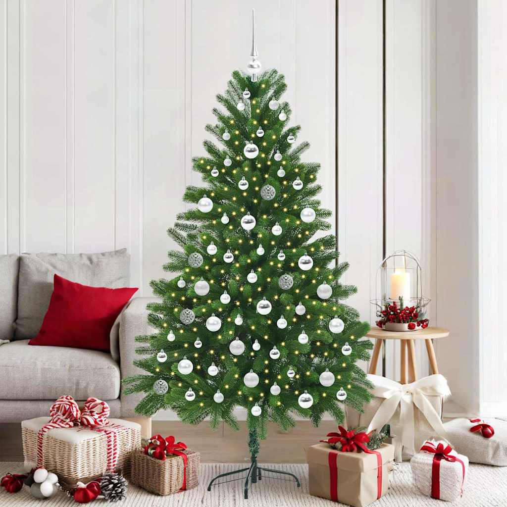 vidaXL Christmas Tree Green 180 cm PE 1