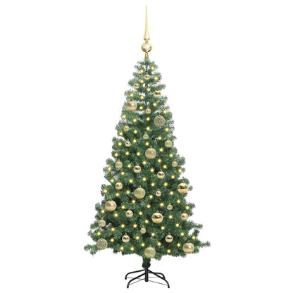 vidaXL Christmas Tree Green 120 cm PVC 3