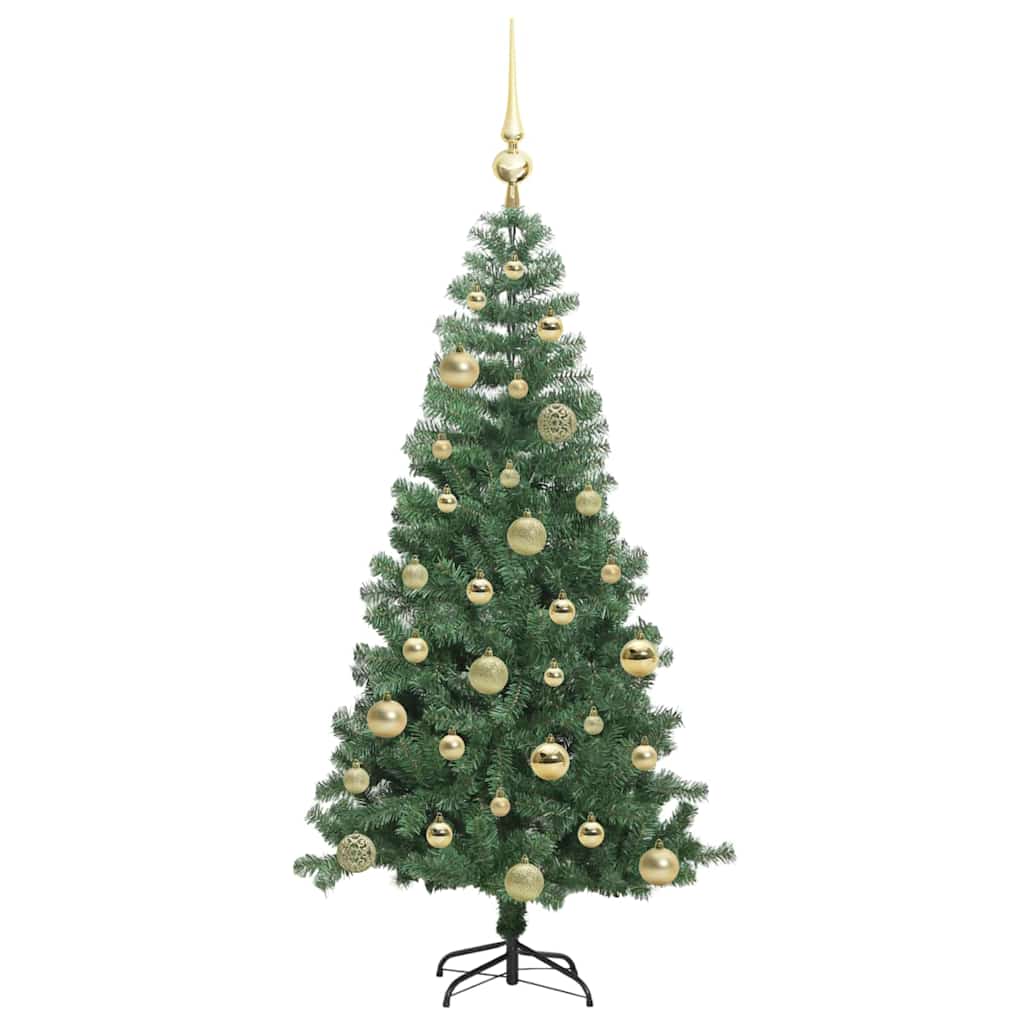 vidaXL Christmas Tree Green 120 cm PVC 4