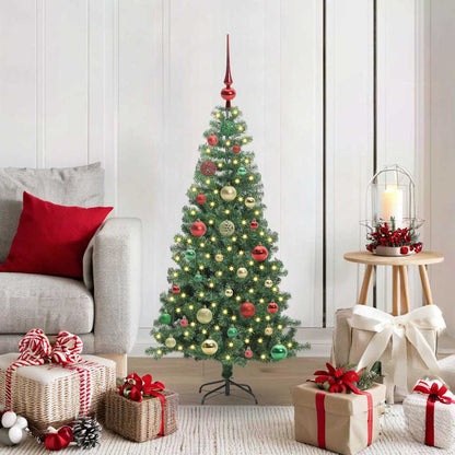 vidaXL Christmas Tree Green 120 cm PVC 1