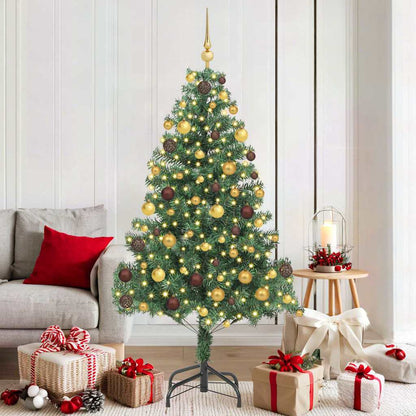 vidaXL Christmas Tree Green 180 cm PVC 1