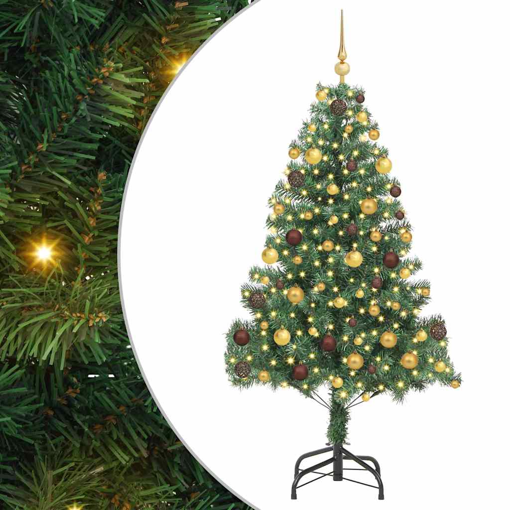 vidaXL Christmas Tree Green 180 cm PVC 2