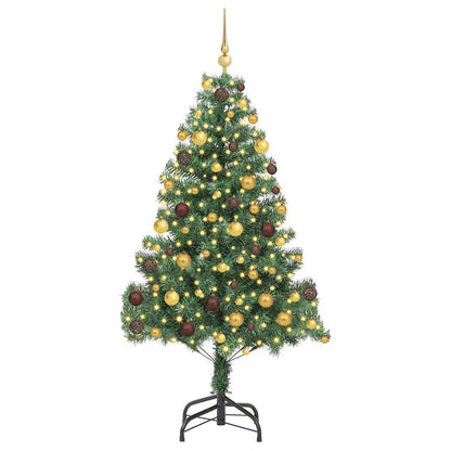 vidaXL Christmas Tree Green 180 cm PVC 3