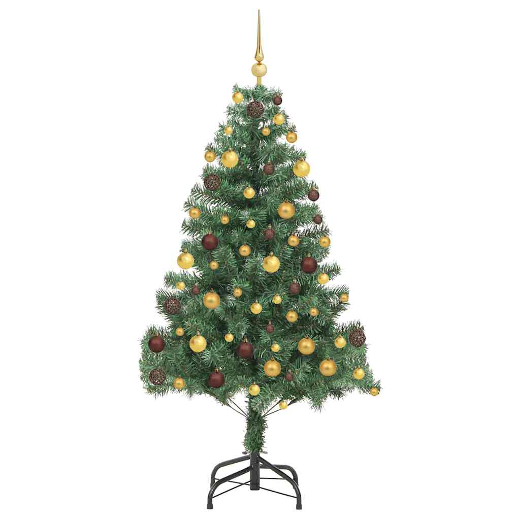 vidaXL Christmas Tree Green 180 cm PVC 4