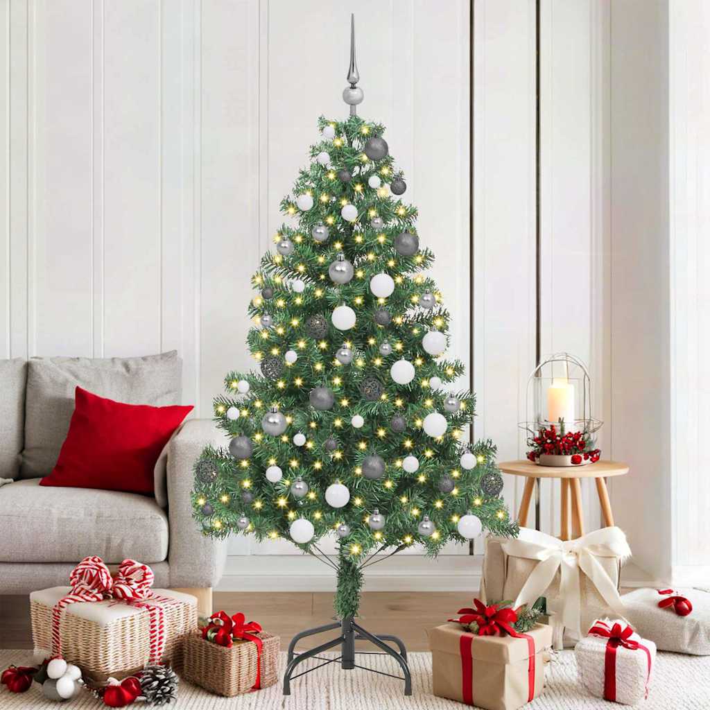 vidaXL Christmas Tree Green 180 cm PVC 1