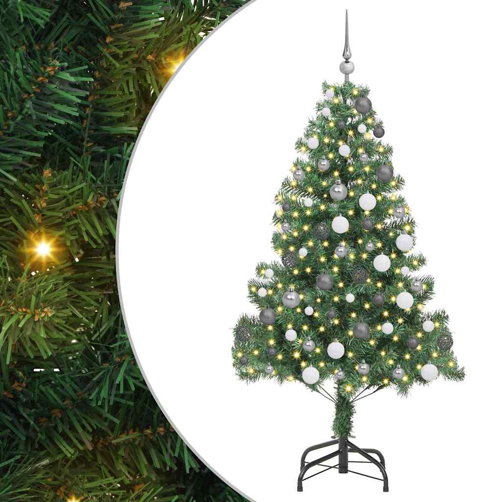 vidaXL Christmas Tree Green 180 cm PVC 2