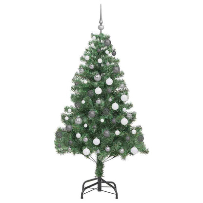 vidaXL Christmas Tree Green 180 cm PVC 4