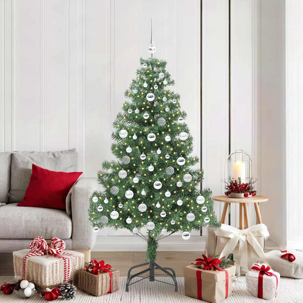 vidaXL Christmas Tree Green 180 cm PVC 1