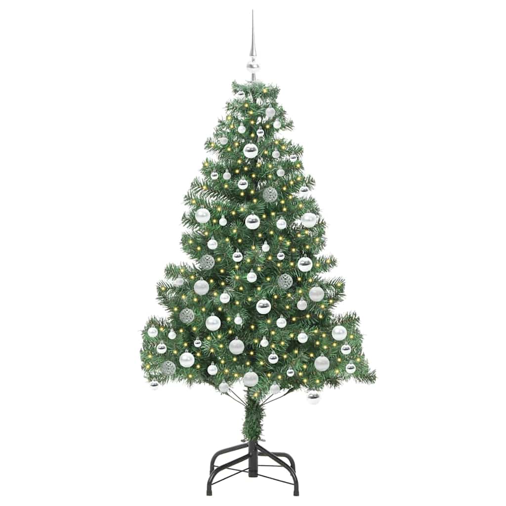 vidaXL Christmas Tree Green 180 cm PVC 3