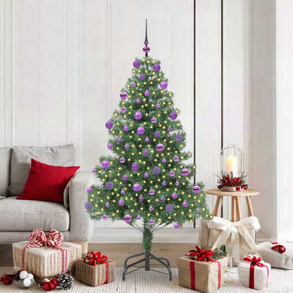 vidaXL Christmas Tree Green 180 cm PVC 1