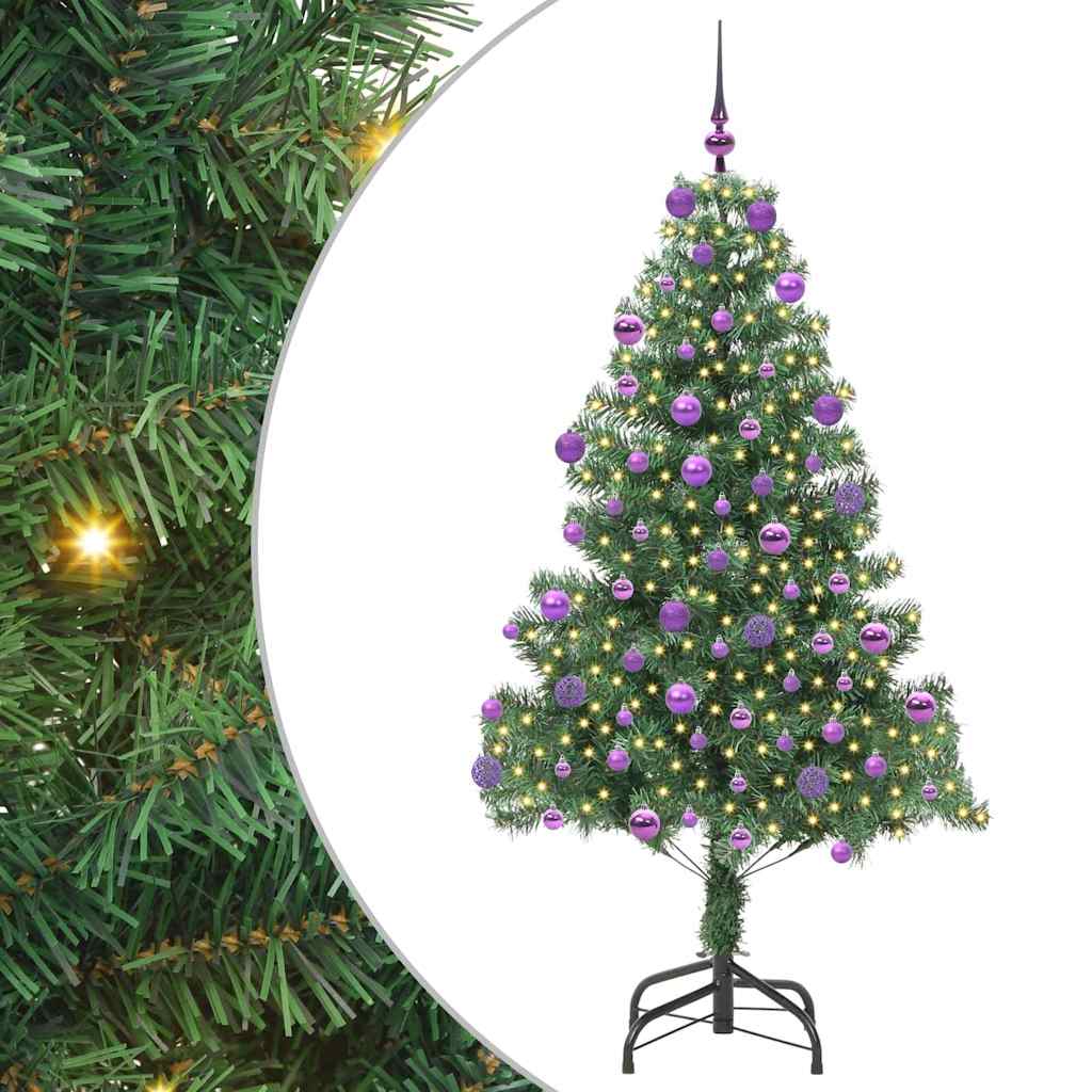 vidaXL Christmas Tree Green 180 cm PVC 2