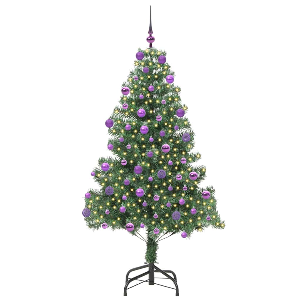 vidaXL Christmas Tree Green 180 cm PVC 3