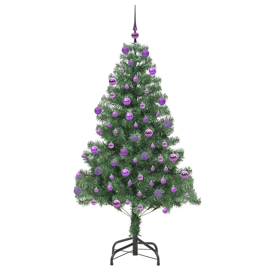vidaXL Christmas Tree Green 180 cm PVC 4