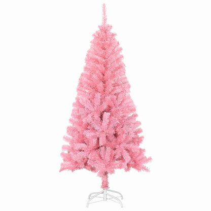 vidaXL Christmas Tree Pink 120 cm PVC 5