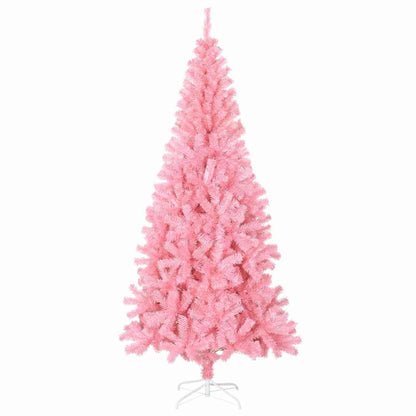 vidaXL Christmas Tree Pink 180 cm PVC 4