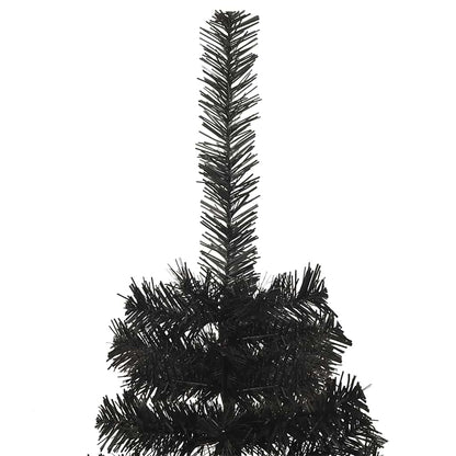 vidaXL Christmas Tree Black 180 cm PVC 5