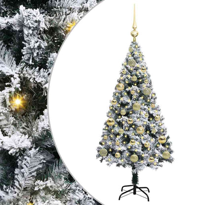 vidaXL Artificial Christmas Tree White 120 cm 2