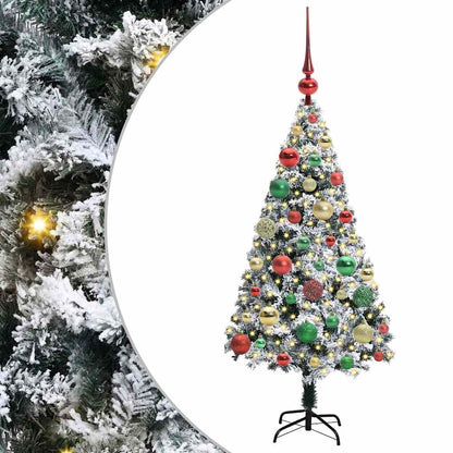 vidaXL Artificial Christmas Tree White 120 cm 2