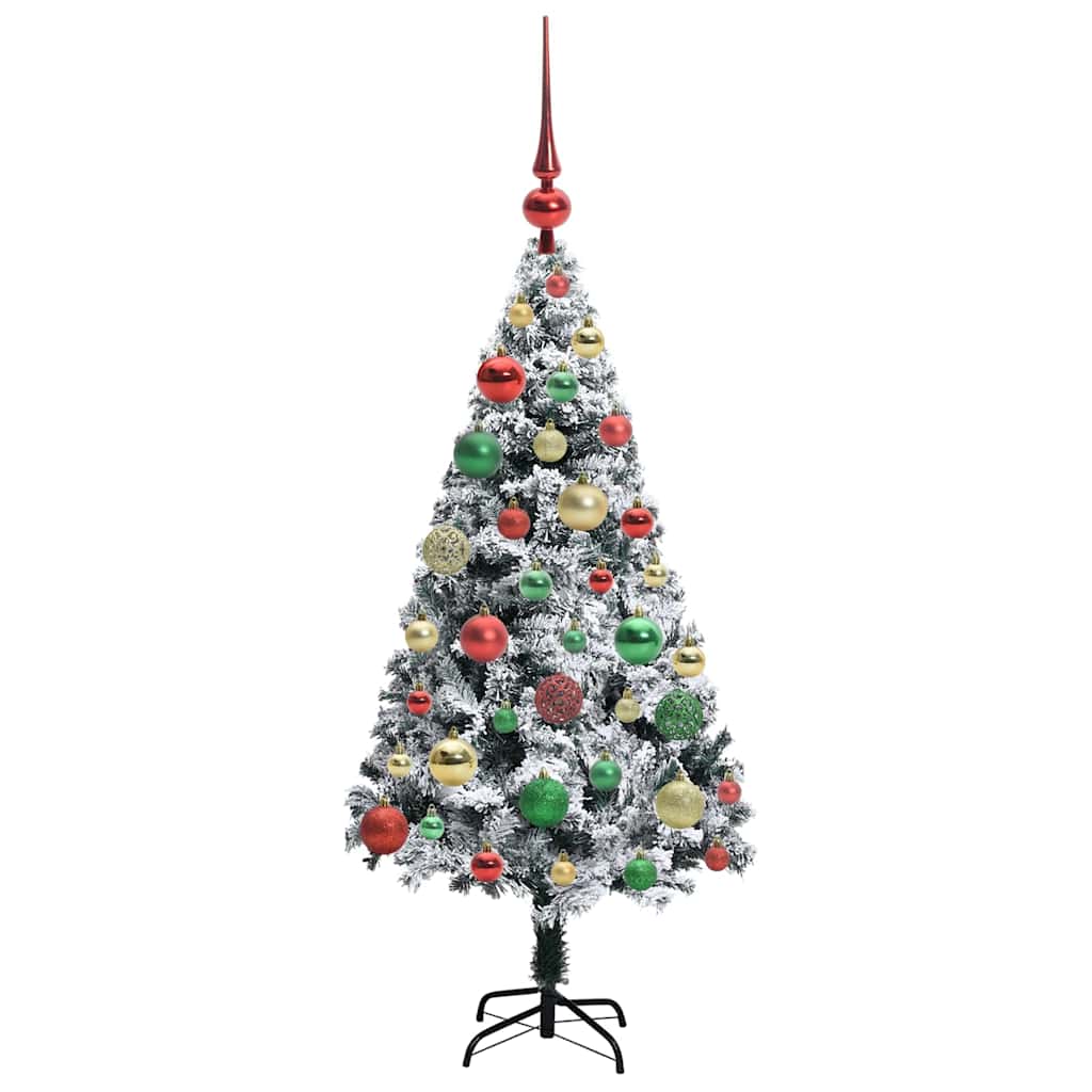 vidaXL Artificial Christmas Tree White 120 cm 6