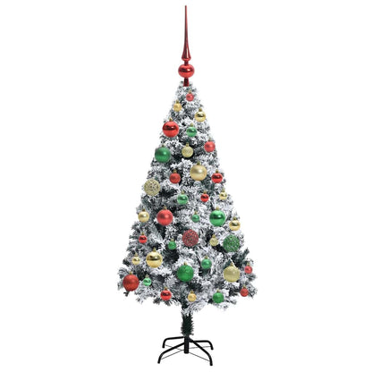 vidaXL Artificial Christmas Tree White 120 cm 6