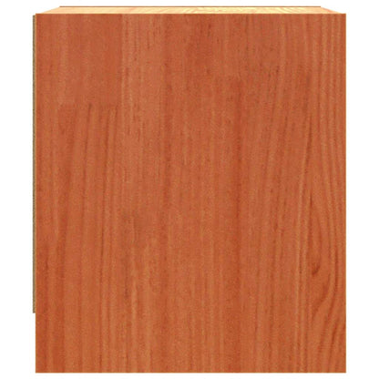 vidaXL Bedside Tables Wax Brown 40 x 30.5 x 35.5 cm Pine Wood 6