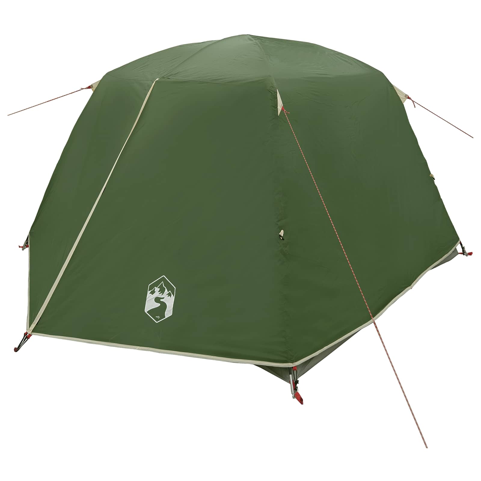 vidaXL Backpacking Tent 2-Person Green 185T Polyester with PU Coating 3