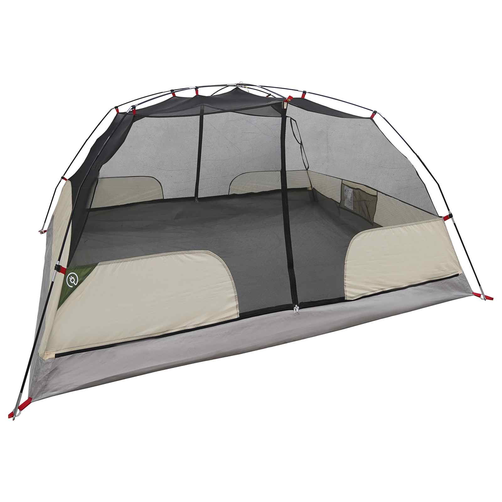 vidaXL Backpacking Tent 2-Person Green 185T Polyester with PU Coating 4