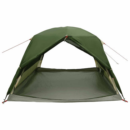 vidaXL Backpacking Tent 2-Person Green 185T Polyester with PU Coating 5