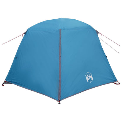 vidaXL Backpacking Tent 2-Person Blue 185T Polyester with PU Coating 6