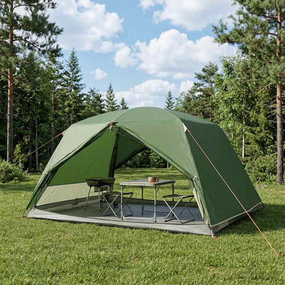 vidaXL Backpacking Tent 185T Polyester with PU Coating