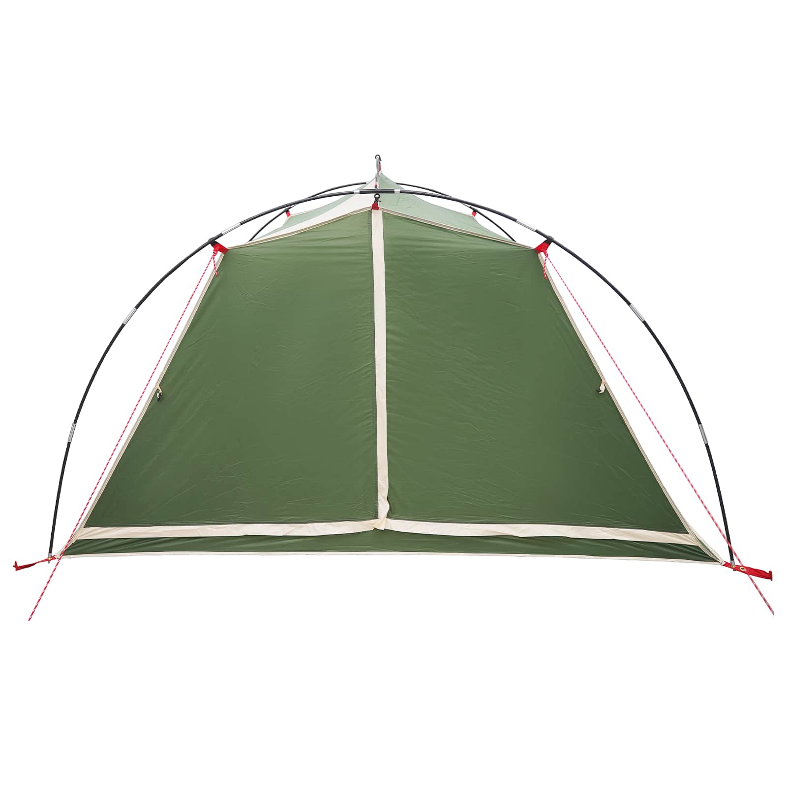vidaXL Tunnel Tent 4-Person Green 185T Polyester with PU Coating 5