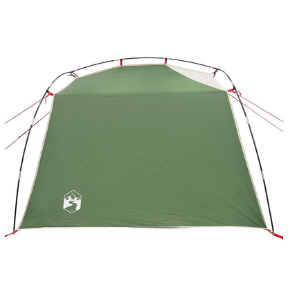 vidaXL Tunnel Tent 4-Person Green 185T Polyester with PU Coating 6