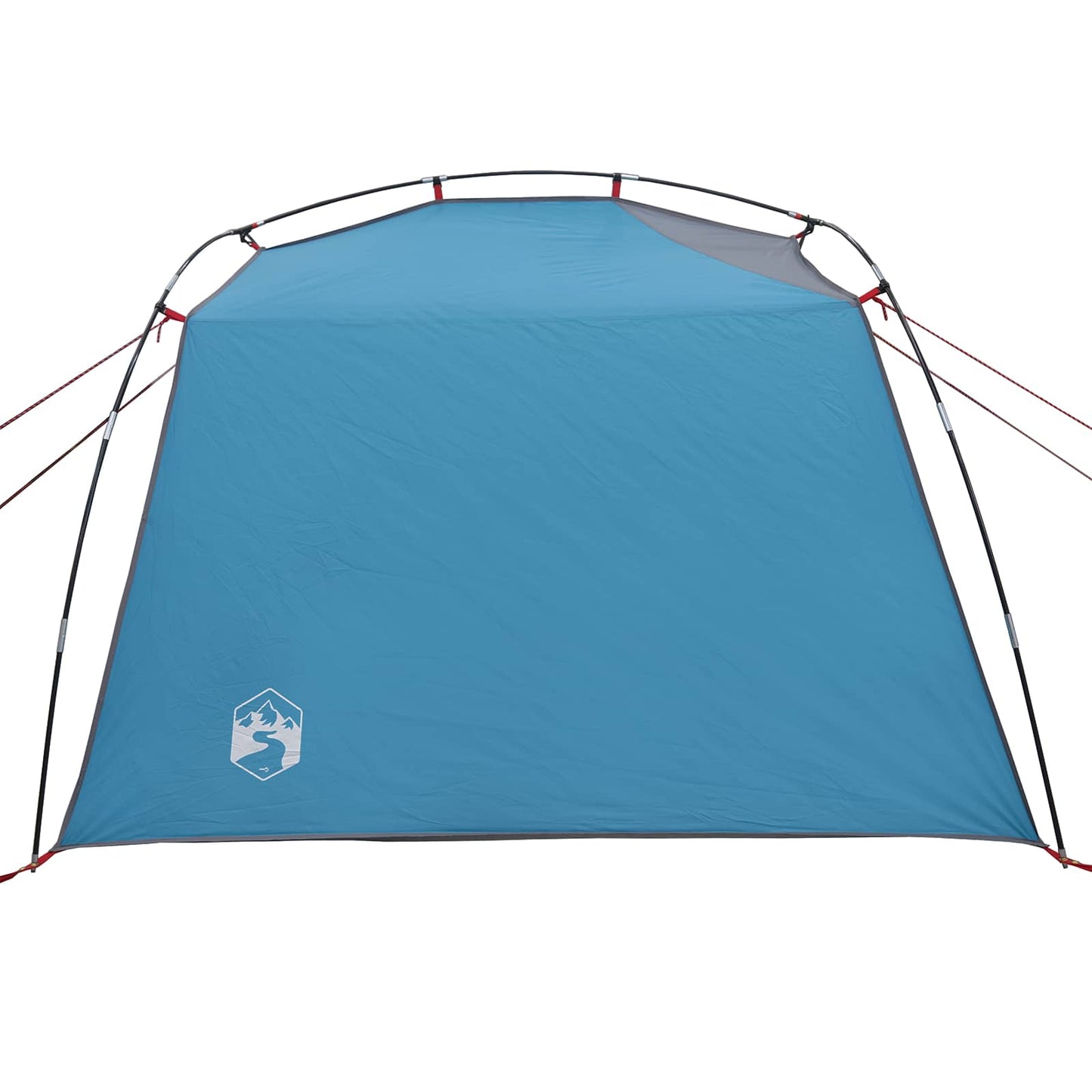 vidaXL Tunnel Tent 4-Person Blue 185T Polyester with PU Coating 6