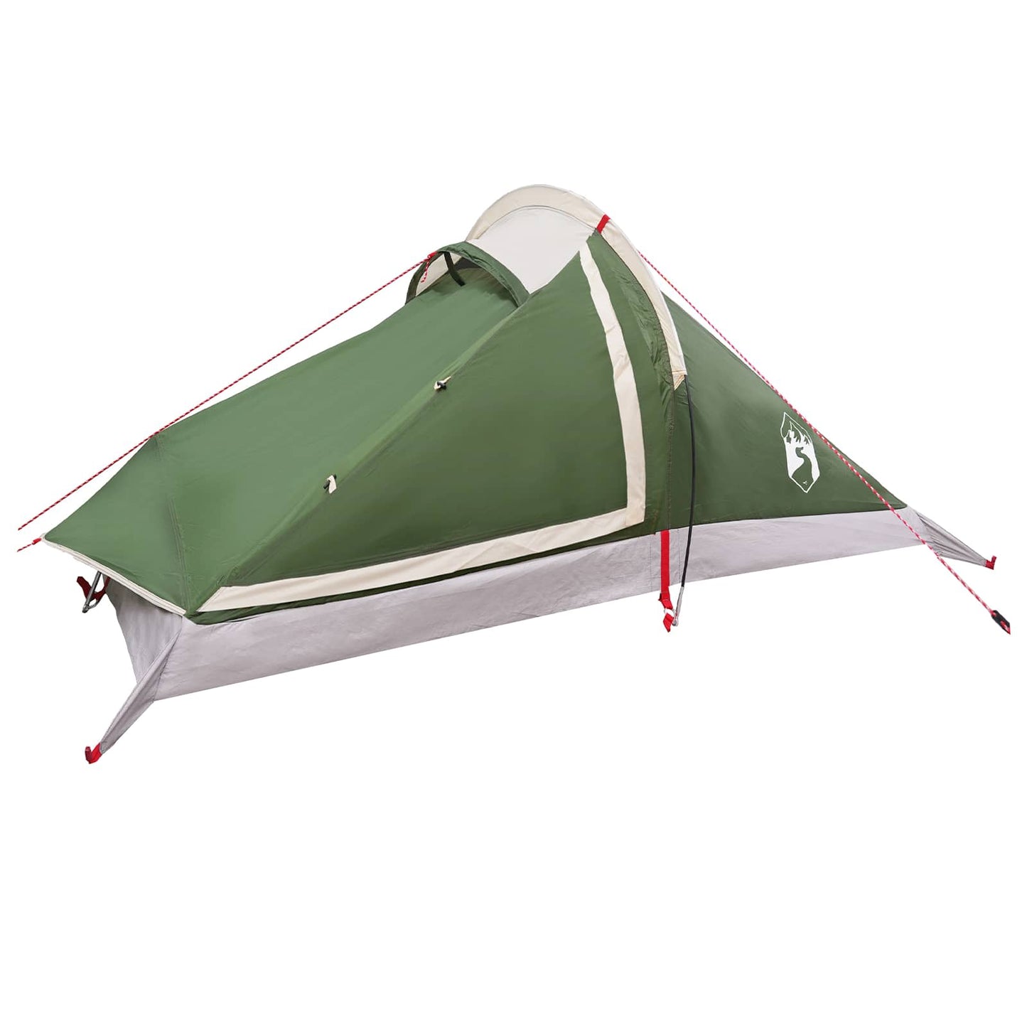 vidaXL Backpacking Tent 4-Person Green 185T Polyester with PU Coating 3