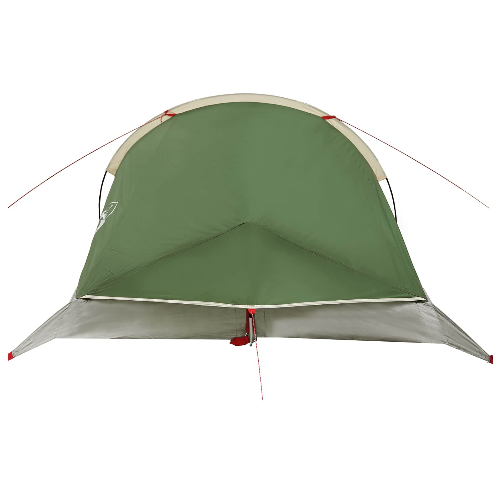 vidaXL Backpacking Tent 4-Person Green 185T Polyester with PU Coating 6