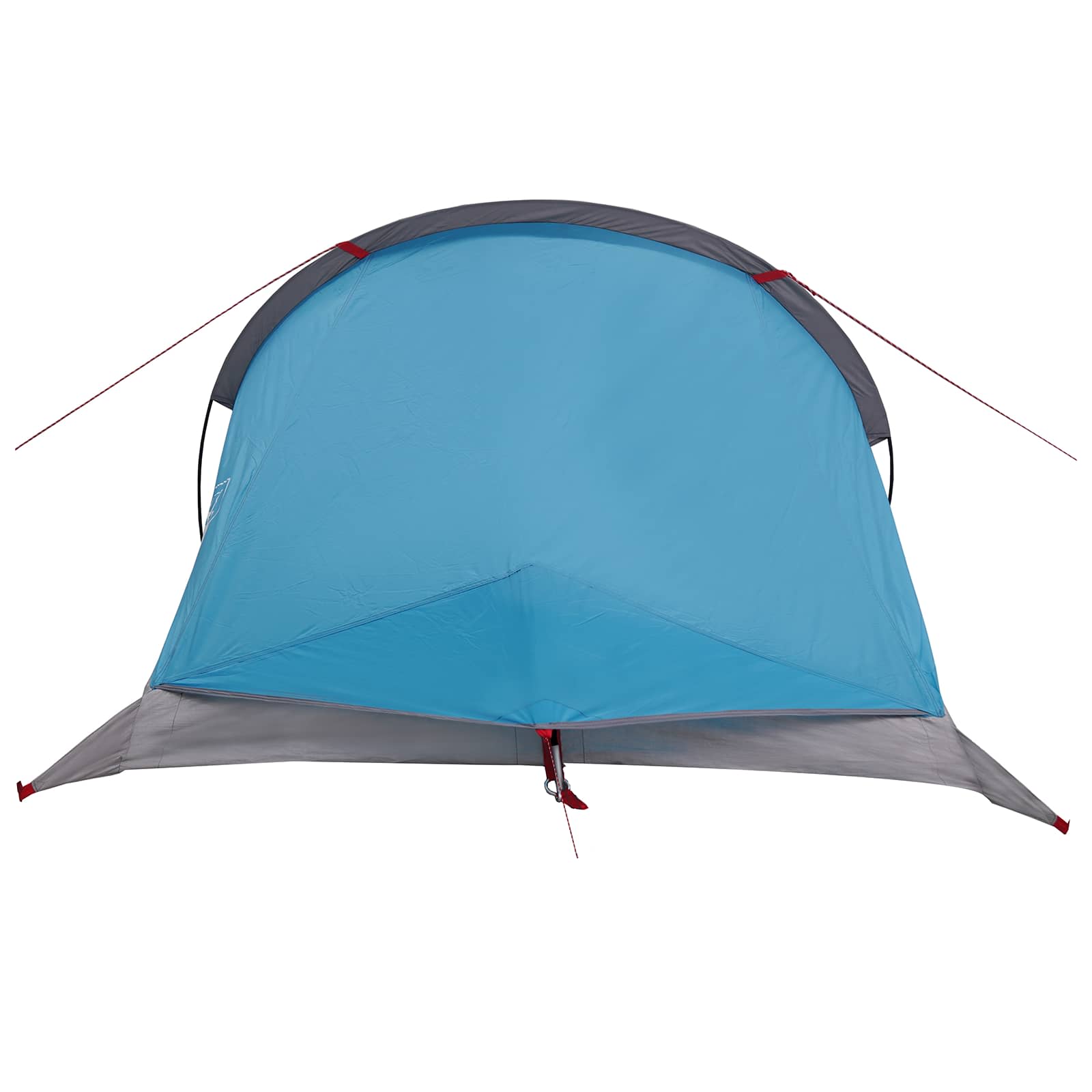 vidaXL Backpacking Tent 4-Person Blue 185T Polyester with PU Coating 6