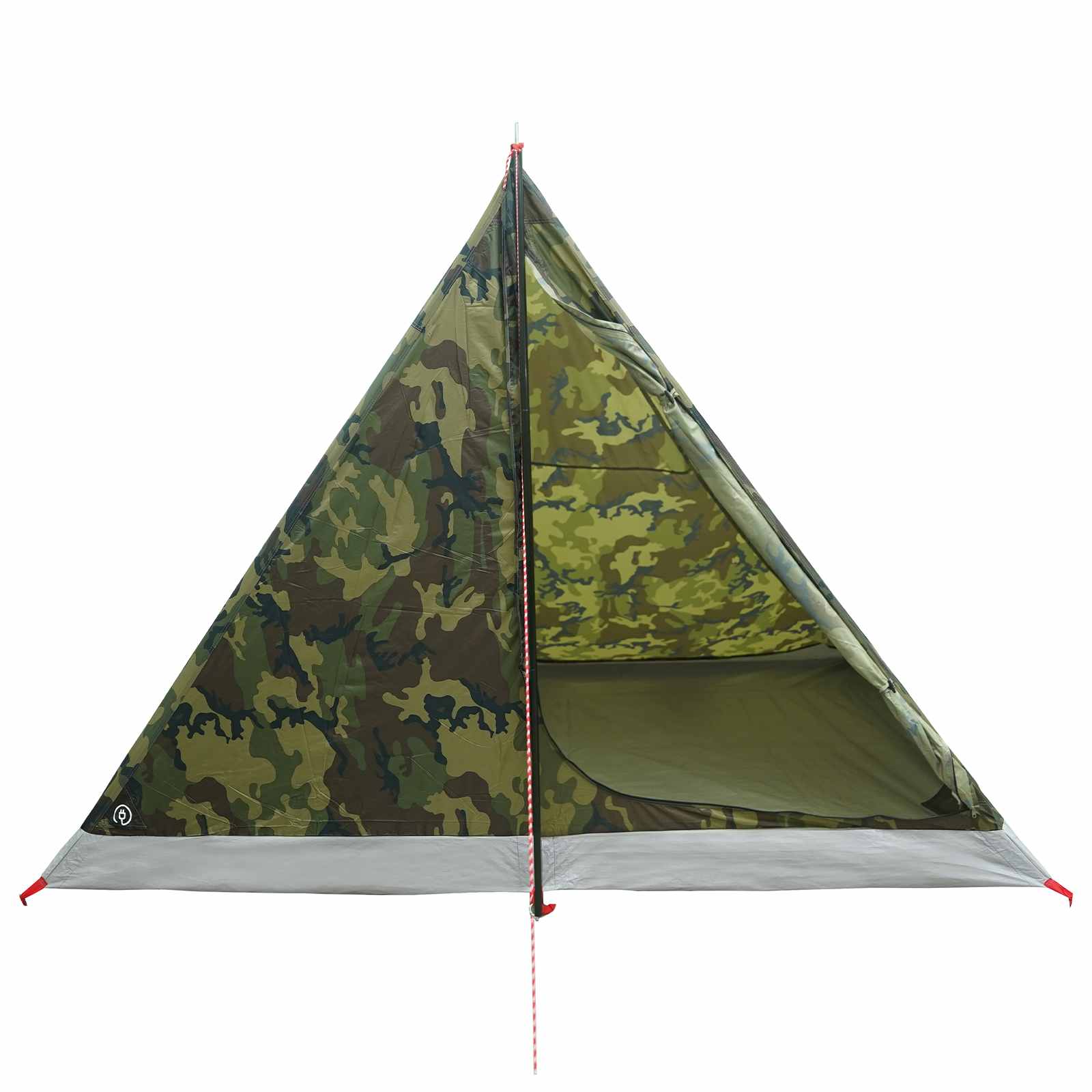 vidaXL Backpacking Tent 4-Person Camouflage 5