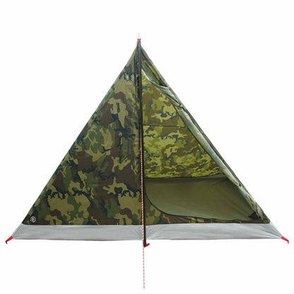 vidaXL Backpacking Tent 4-Person Camouflage 5
