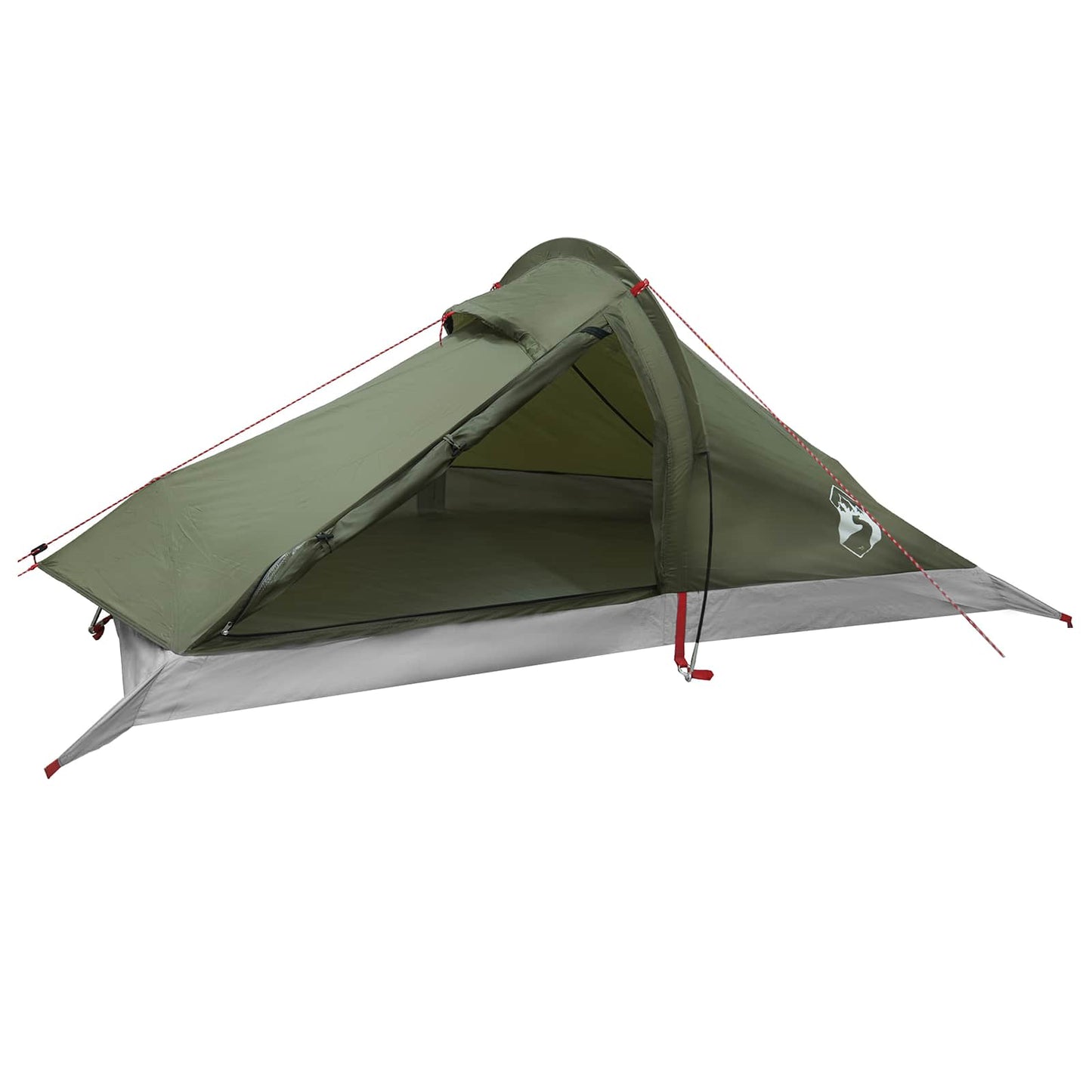 vidaXL Backpacking Tent 4-Person Olive Green 2