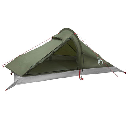 vidaXL Backpacking Tent 4-Person Olive Green 2